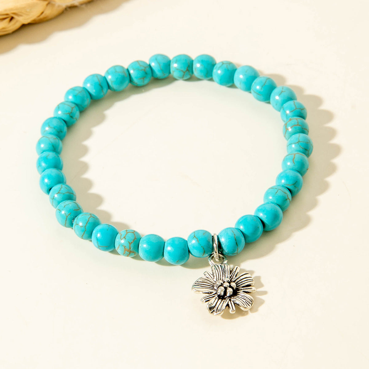 Wholesale Bohemian turquoise bracelet cross starfish turtle bracelet